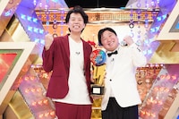 「ダブルインパクト 漫才＆コント二刀流No.1決定戦2025」で優勝したニッポンの社長