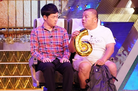 「ダブルインパクト」1stインパクトでコントを披露するセルライトスパ ©日本テレビ