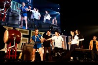 「冨安四発太鼓が転んだ」の様子