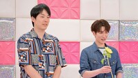 左から、かまいたち濱家、渡辺翔太