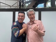 左からアンタッチャブル山崎、高田純次