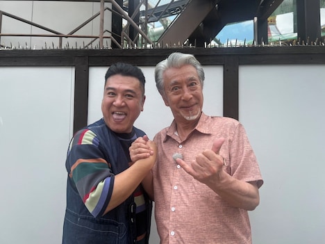 左からアンタッチャブル山崎、高田純次