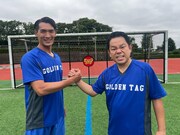 左から槙野智章、ダイアン津田