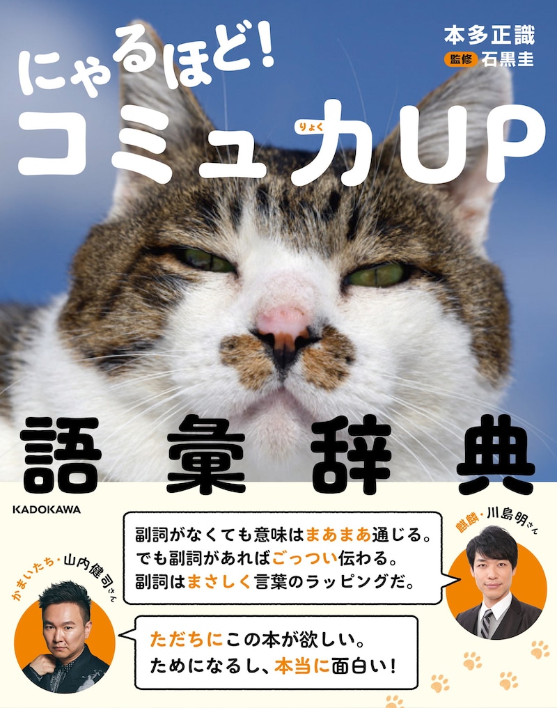 「にゃるほど！コミュ力UP語彙辞典」表紙