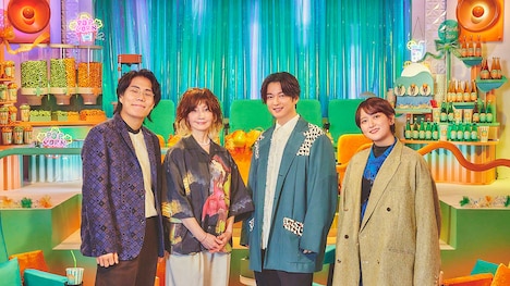 スタジオMCの令和ロマンくるま、YOU、千葉雄大、ラランド・サーヤ