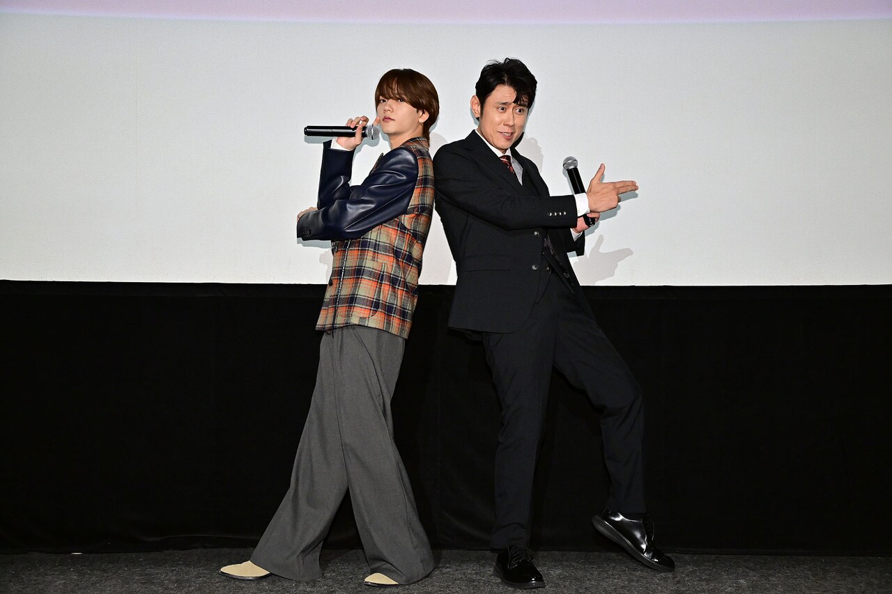 原田泰造＆中島颯太、次は刑事ドラマでの共演期待　映画「おっパン」感謝御礼舞台挨拶