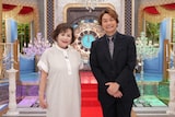 左から上沼恵美子、香取慎吾