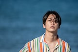 映画「事故物件ゾク 恐い間取り」に本人役で出演している亀梨和也