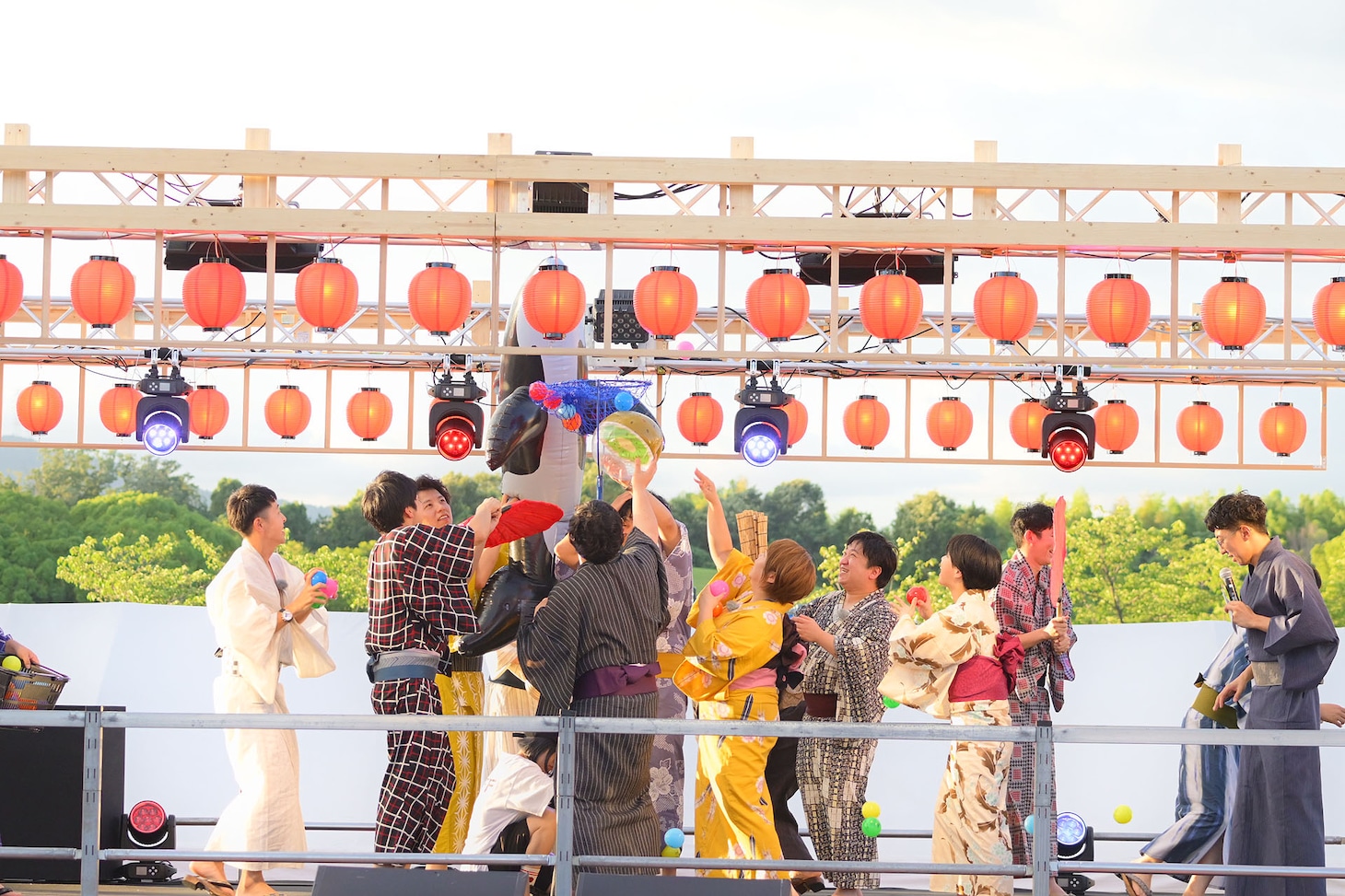 「マンゲキ夏祭り2025」の様子