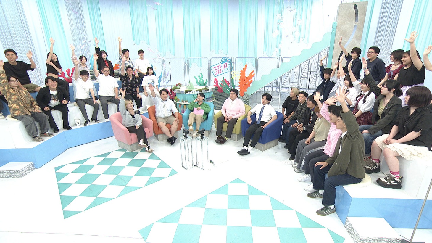 スタジオに集まった“お笑いハマったさん”たち