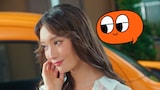 ロバート秋山と菜々緒が共演するカーセンサーCM「ナナオとナナエ 車検前の買い替え」編より