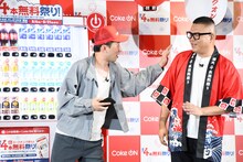 久しぶりに会ったという義彦おじさんとシソンヌ長谷川