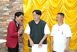 ザ・マミィと千鳥ノブ(左)