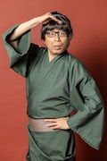 伊能忠敬役のイジリー岡田