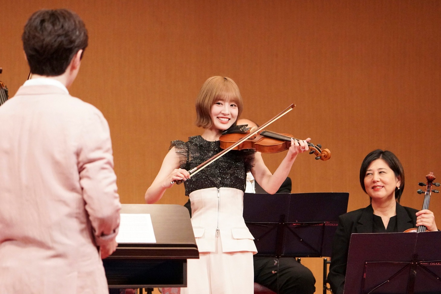 「初恋クラシック ～万博吹奏楽の夏＆音楽に恋した私たち♥」のワンシーン
