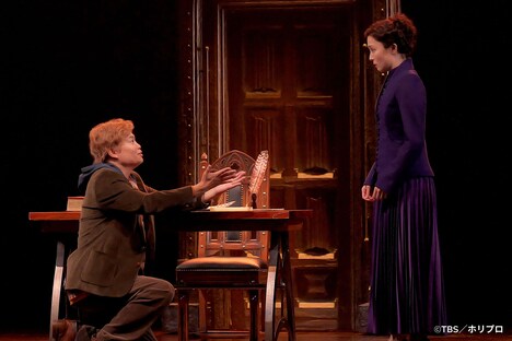 左からロン・ウィーズリー役のライス関町、ハーマイオニー・グレンジャ役の奥村佳恵（撮影：渡部孝弘）