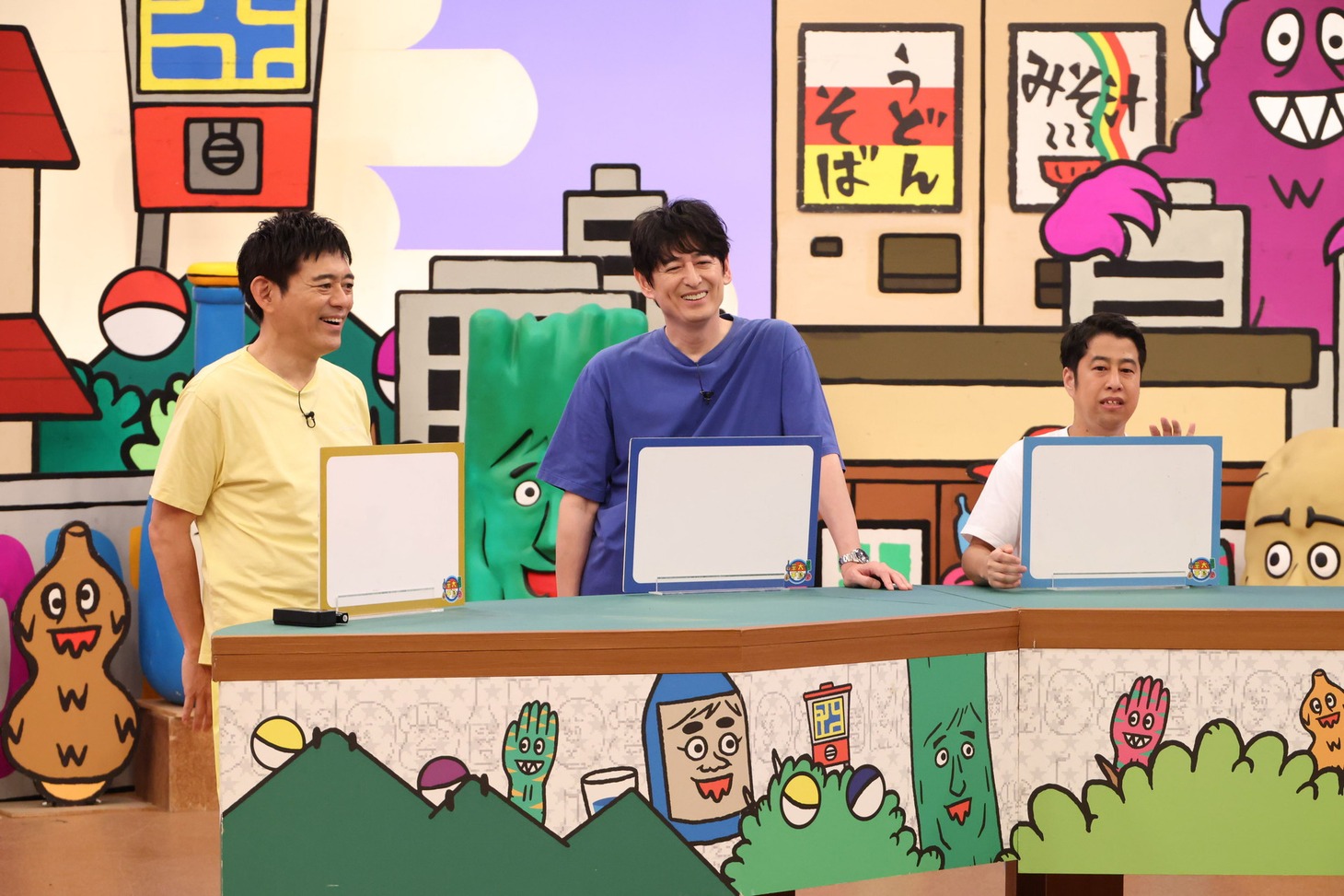 左から博多華丸・大吉、ウエストランド井口