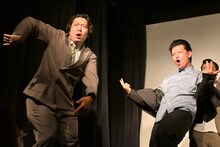 左から牛女しらす、ネコニスズ・ヤマゲン