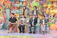 前列左から、土田晃之、有吉弘行、劇団ひとり、デンジャラス安田、後列左から、野呂佳代、宮下草薙・草薙