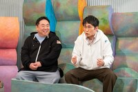 左からドランクドラゴン塚地、シソンヌじろう