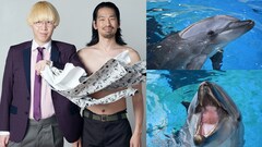 「真空ジェシカVSイルカ」実現　新江ノ島水族館で漫才とイルカショーを交互に披露