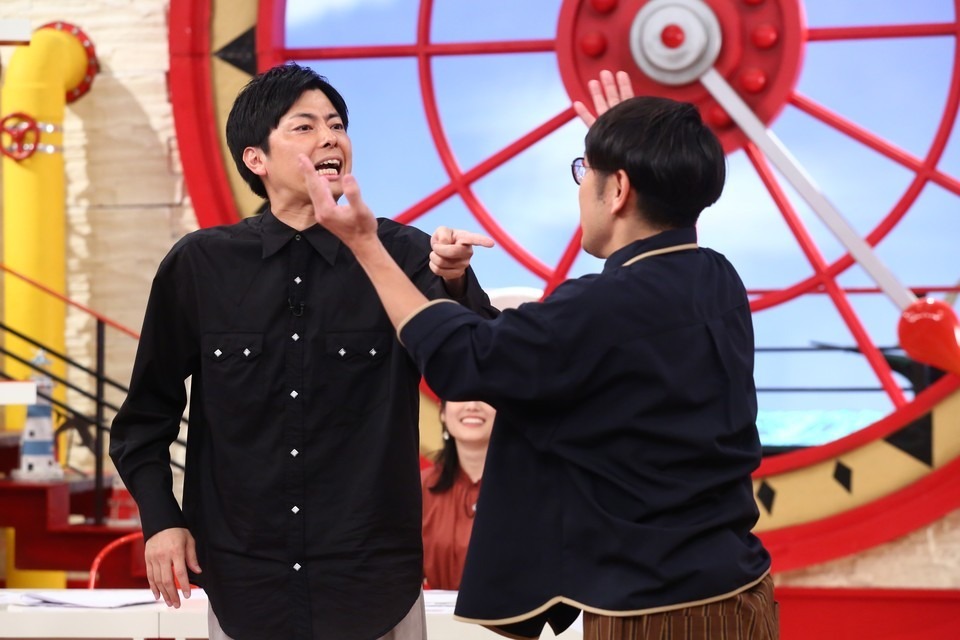 左からコットン西村、ちょんまげラーメンきむ