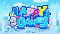 「ラヴィット！」発のゲーム「LAPPY GAMES」ロゴ