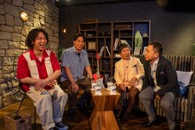 左から、ニューヨーク、爆笑問題