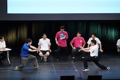 ナイチンゲールダンス・ヤスとさや香・新山がかめはめ波を打ち合う