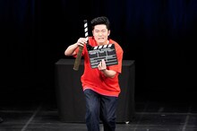 モノボケリレーに挑戦するジョックロックゆうじろー