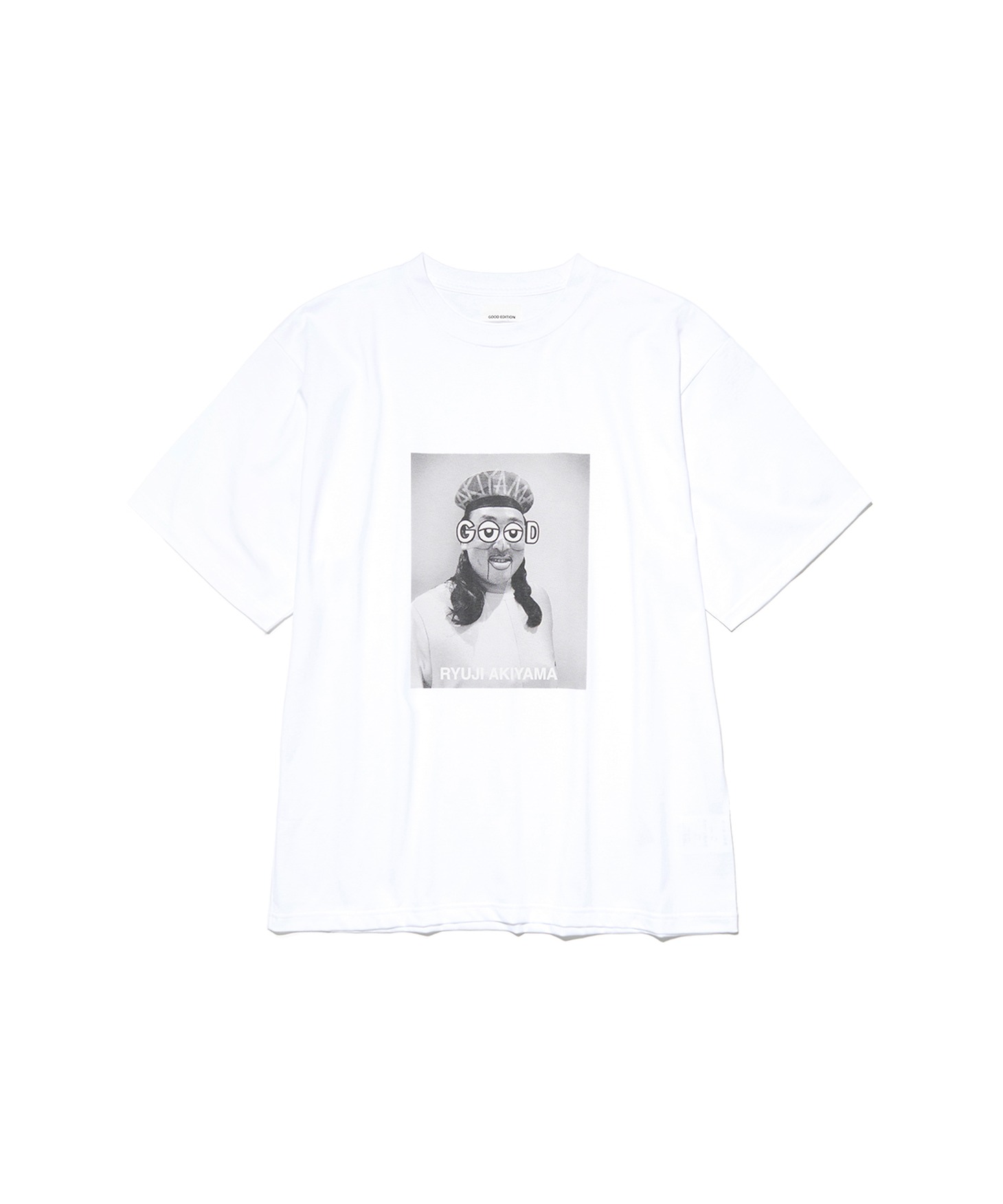 「GOOD EDITION」と吉本芸人のコラボTシャツ「AKIYAMA（白）」