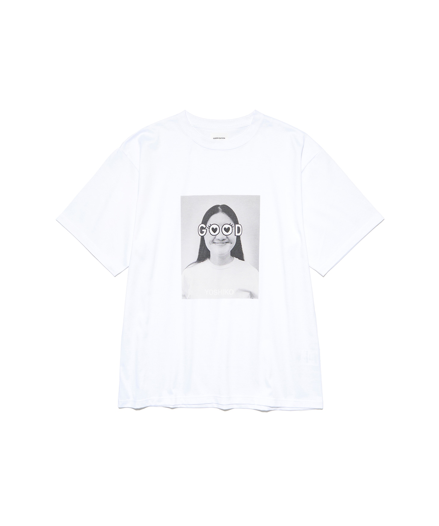「GOOD EDITION」と吉本芸人のコラボTシャツ「YOSHIKO（白）」