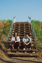 意気投合したという（左から）令和ロマン・松井ケムリ、TOOBOE