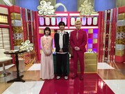 （左から）弘中綾香アナ、阿部亮平、メイプル超合金カズレーザー