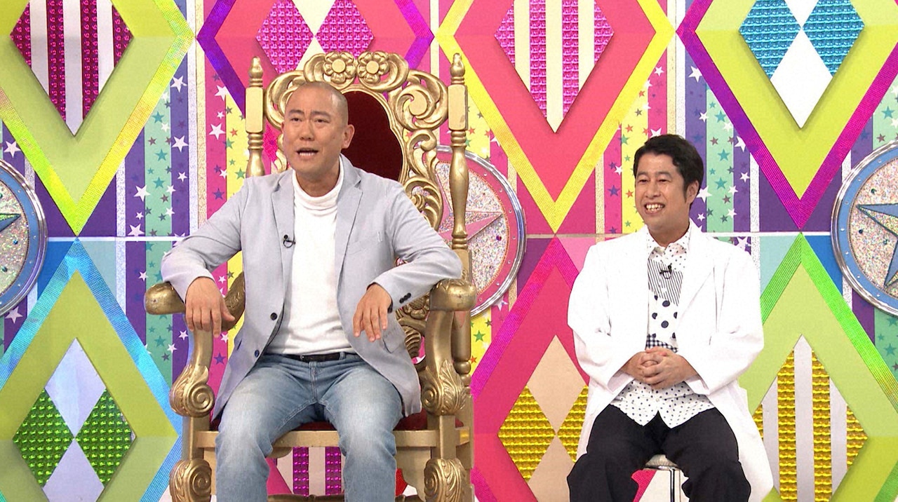「ロンドンハーツ」の「ナダル先生のタレント進路相談」企画に出演する（左から）コロコロチキチキペッパーズ・ナダル、助手として出演するウエストランド井口