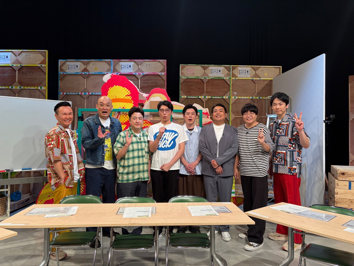 「かまいガチをもっと良くしたいねん！」に出演する芸人たち