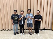 友田オレ（左から3人目）と東京03