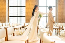 「ゼクシィ」に登場する加藤茶・綾菜夫妻