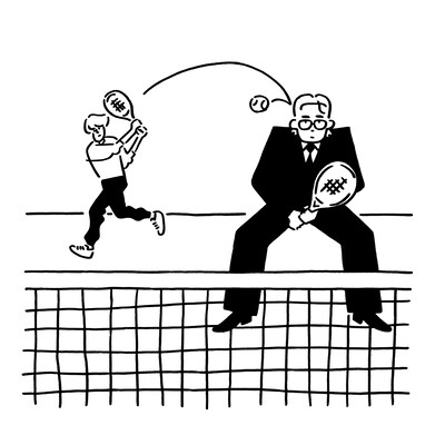 イラストレーター・長場雄が描いた「くるま蓮見ペア」キービジュアル