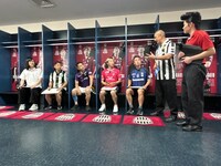 「夏休みはJ！関西Jリーグ芸人No.1決定戦」のワンシーン