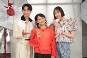 左から山崎育三郎、友近、井桁弘恵