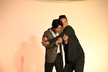 イチオクより三遊間を見たかった人を聞こうとするタケヤを止めるないすケン