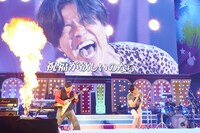 南波雅俊アナとチャンス大城のパフォーマンス