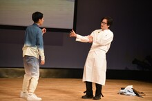 左からトンツカタン森本、東京ホテイソンたける