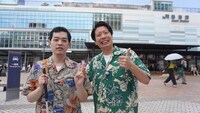 （左から）濱田祐太郎、藤崎マーケット・トキ
