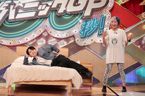 左からレインボー池田、ぱーてぃーちゃん信子