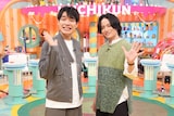 左から麒麟・川島、菊池風磨