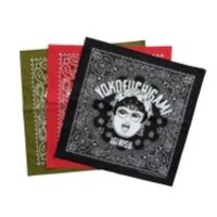 会場で販売される「YOKO FUCHIGAMIオシャレバンダナ」