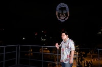 ドローンのケムリと、ケムリ本人