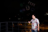 ドローンで表現される夏の思い出たち